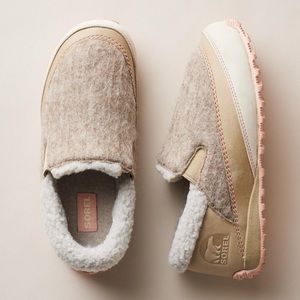 NWT Sorel Mackenzie wool slippers 8.5